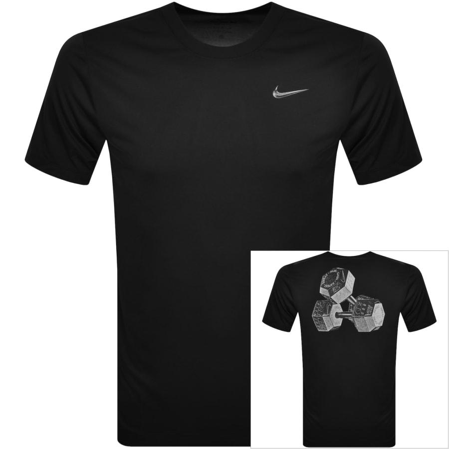 Nike Training Dri Fit Graphic T Shirt Black